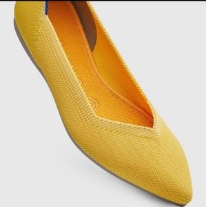 💙 ROTHYS THE POINT SUNSHINE YELLOW WOMEN FLATS SHOES